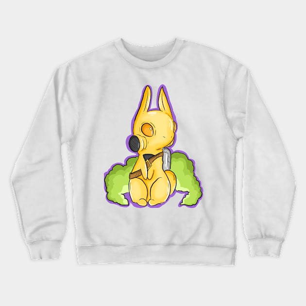 Gas Bunny Crewneck Sweatshirt by Make_them_rawr